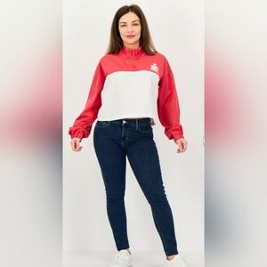 Juicy By Juicy Couture Windbreaker "Watermelon" Jacket Sz Xl -NWT